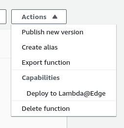 Publish to Edge